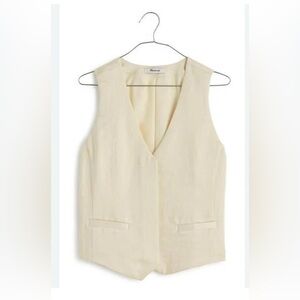 Madewell Cream Vest